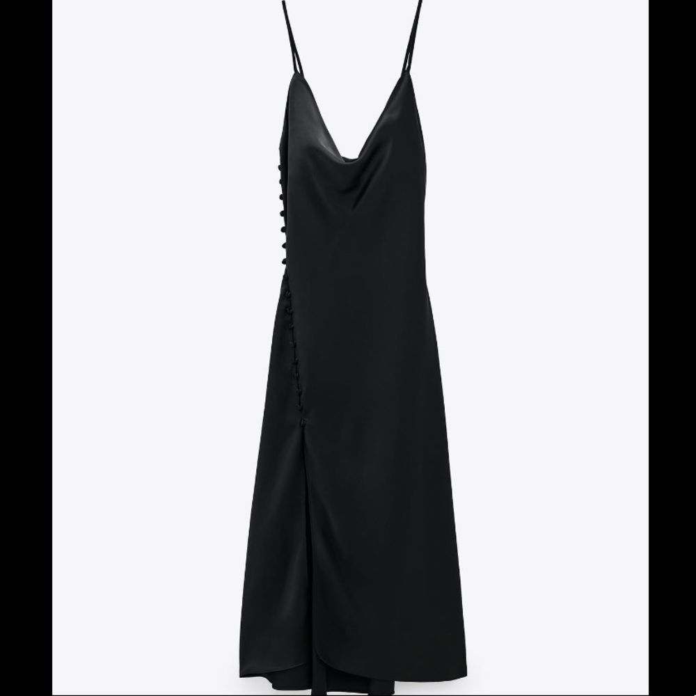 SATIN LINGERIE STYL DRESS